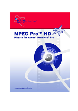 Mainconcept MPEG Pro HD 2.0 Contents