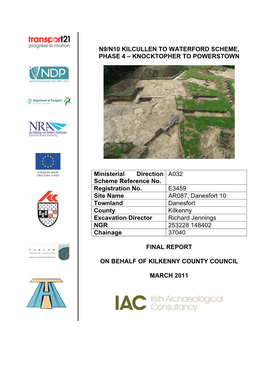 N9/N10 Kilcullen to Waterford Scheme, Phase 4 – Knocktopher to Powerstown (Figure 1)
