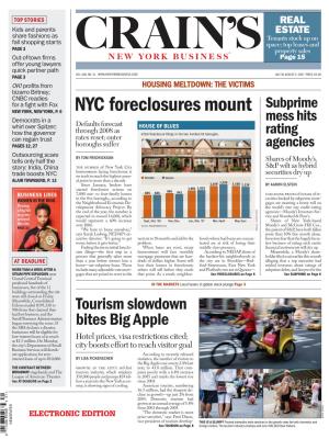 NYC Foreclosures Mount