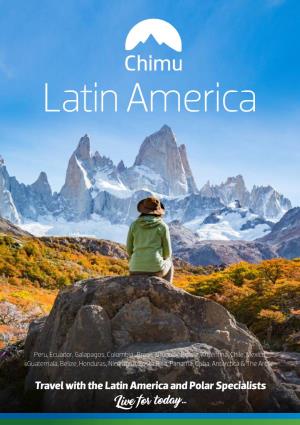 Travel with the Latin America and Polar Specialists