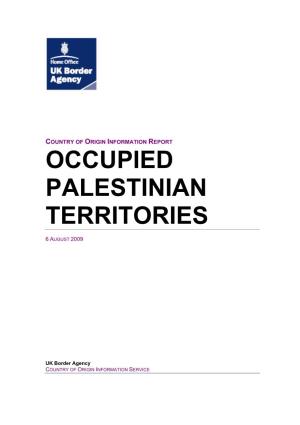 Occupied Palestinian Territories