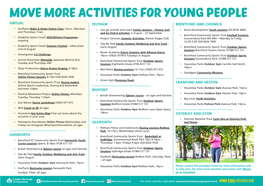 Move More Activities for Young People