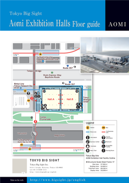 Aomi Exhibition Halls Floor Guide AOMI