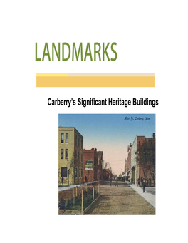 Carberry Landmarks