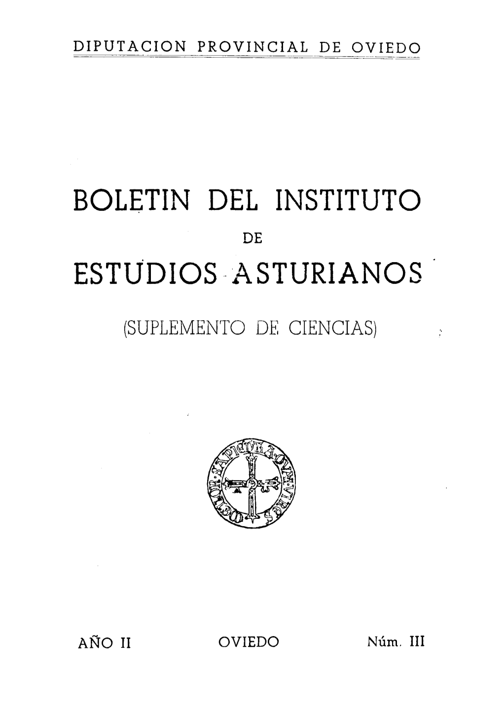 Boletin Del Instituto Estudios Asturianos