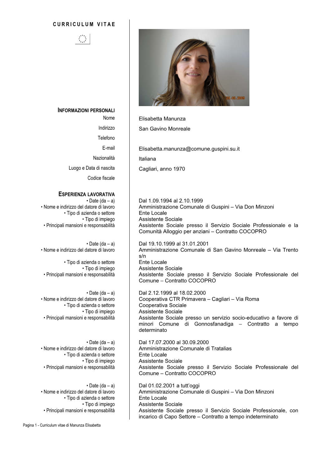 Curriculum Vitae