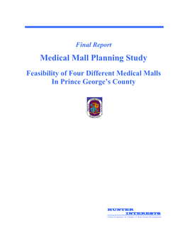 Medical Mall Planning Study