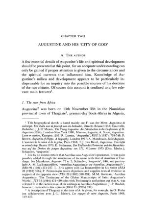 Augustine and His 'City of God'