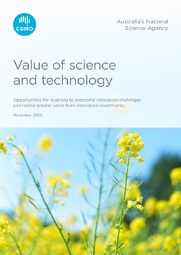 Value of Science and Technology