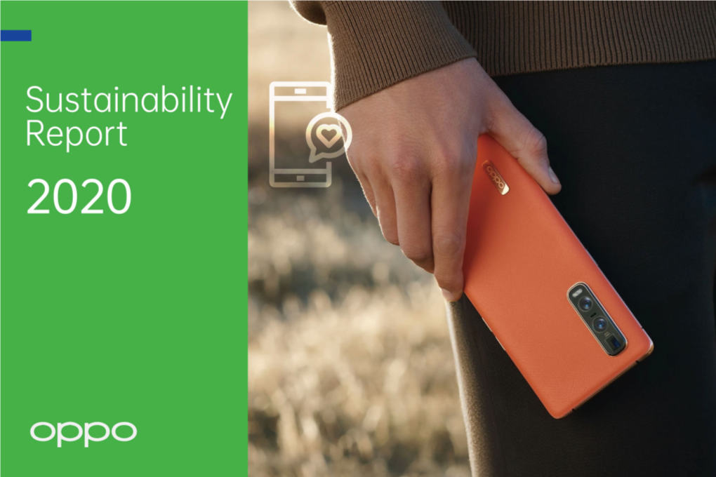 Sustainability Report Is Issued Annually by OPPO