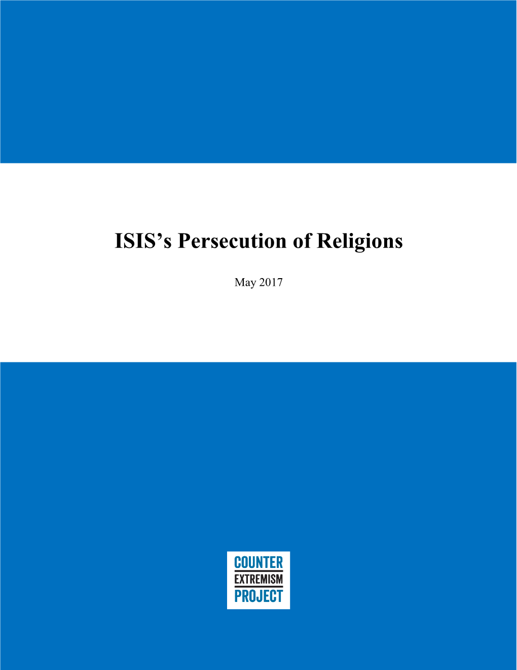 ISIS's Persecution of Religions