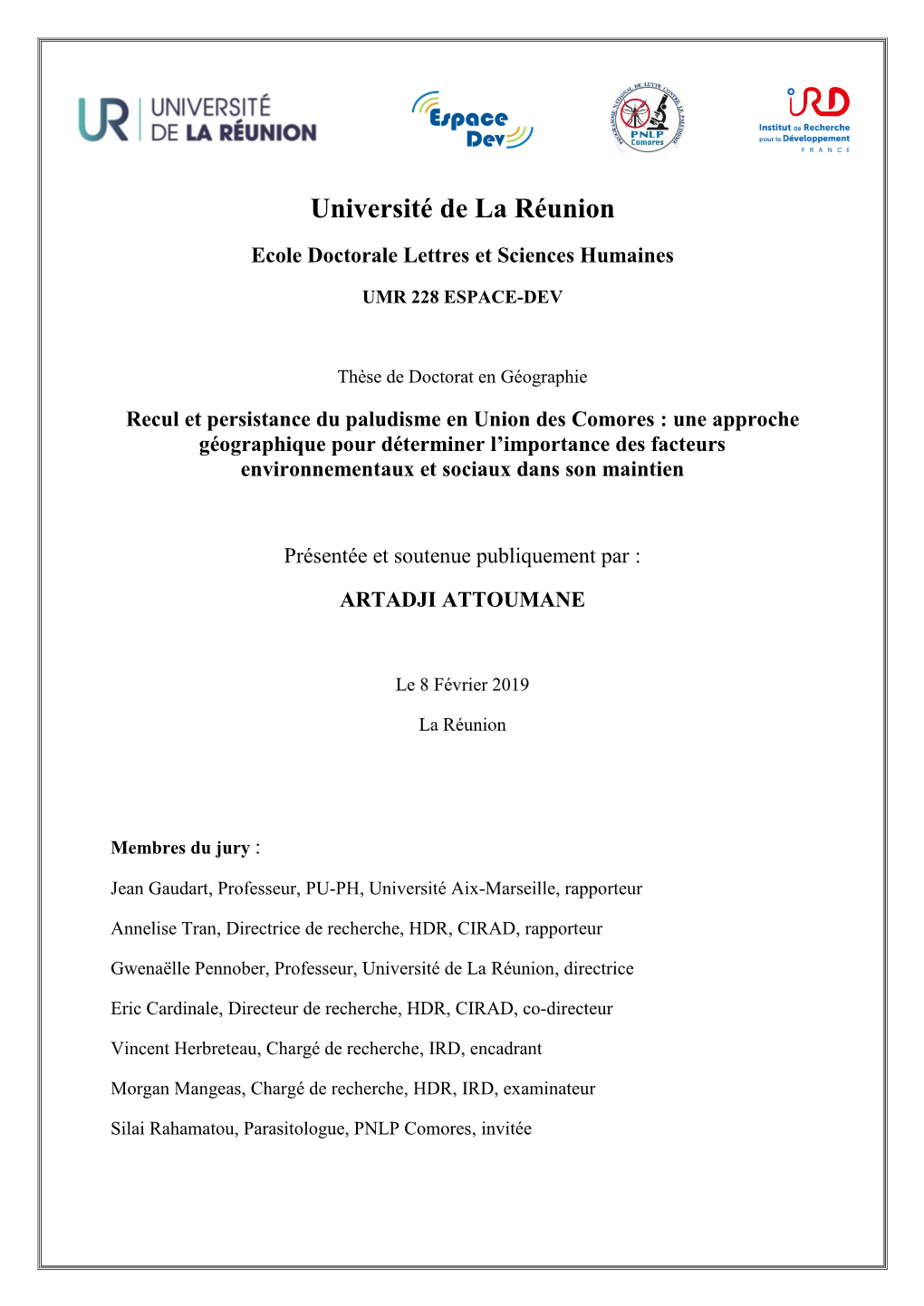 Le Paludisme, Une Maladie Endémique En Voie D'élimination En