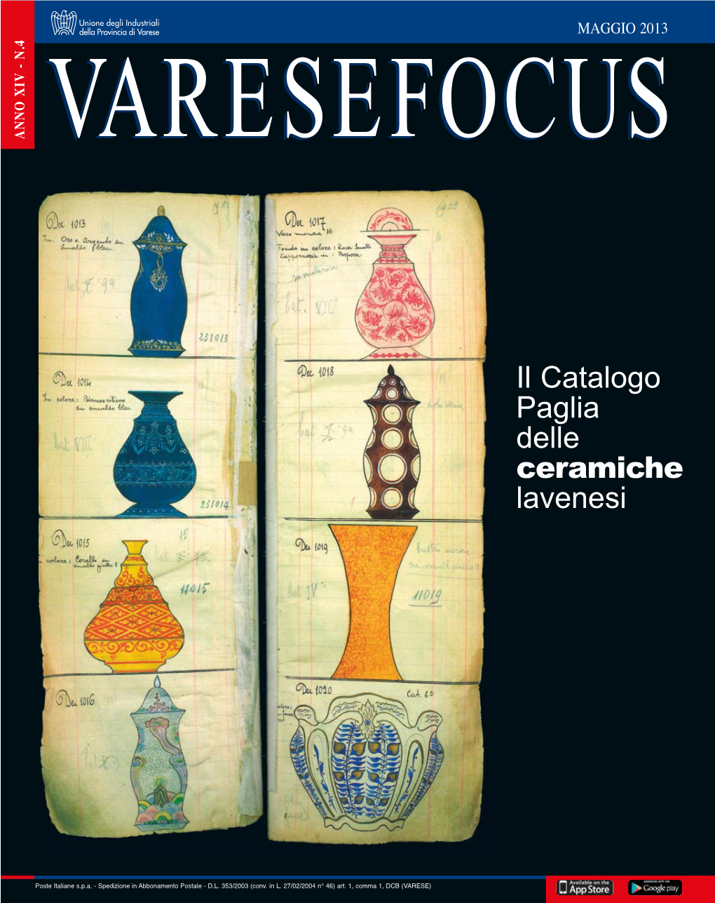 Il Catalogo Paglia Delle Ceramiche Lavenesi