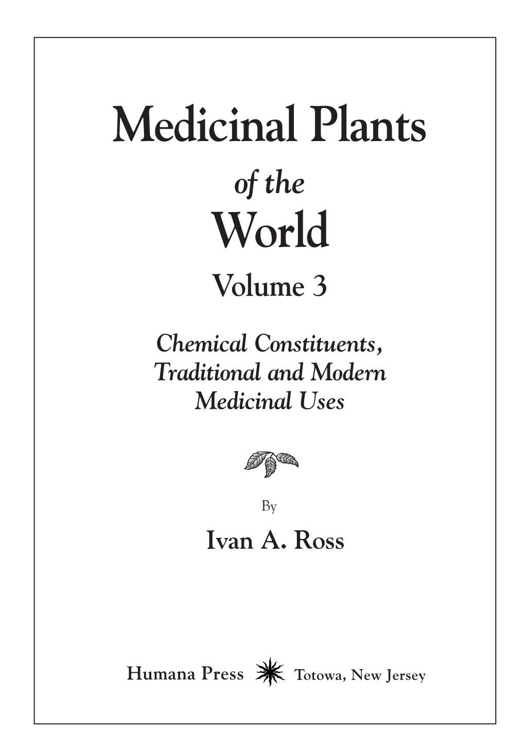 Medicinal Plants World