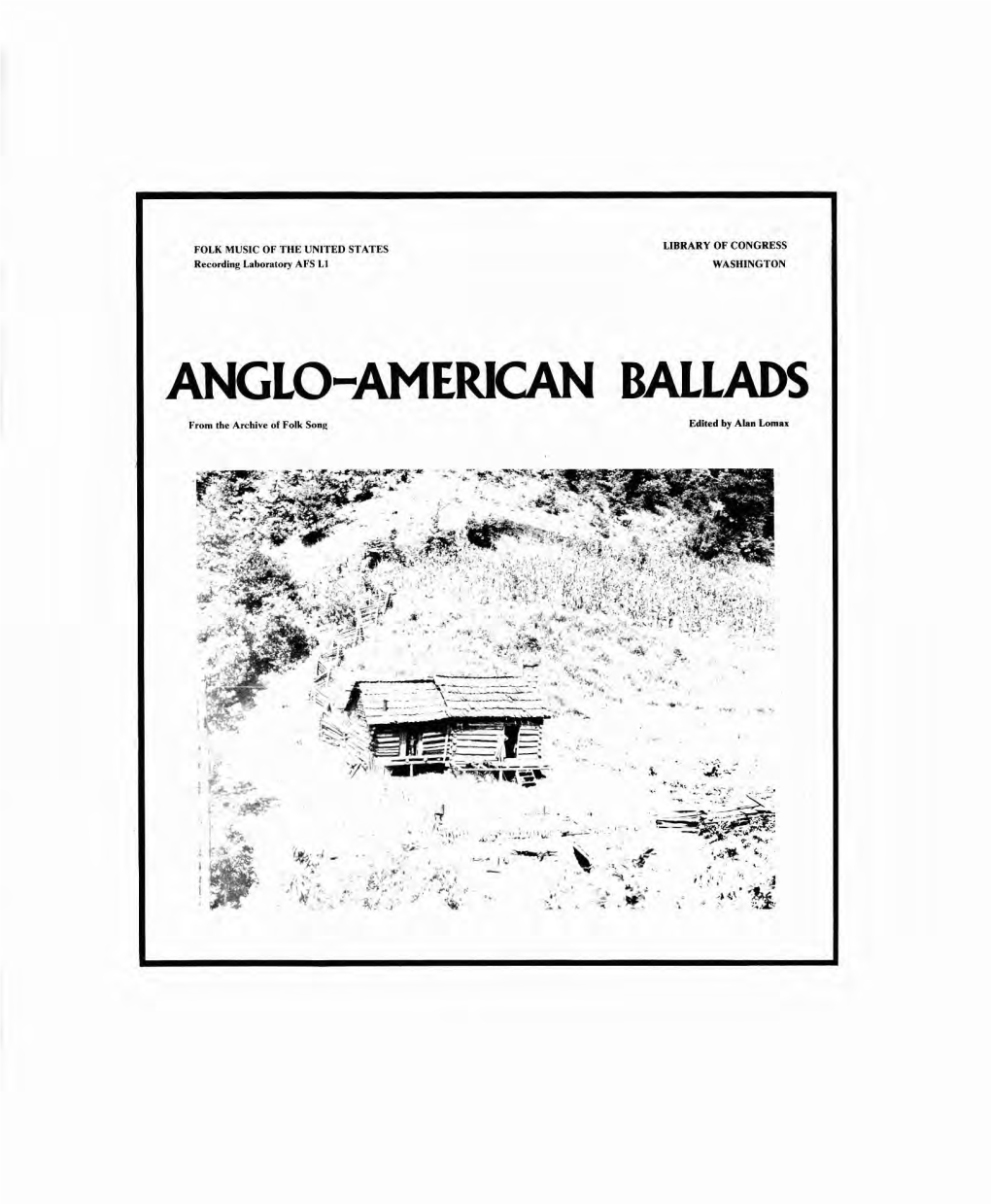 Anglo-American Ballads