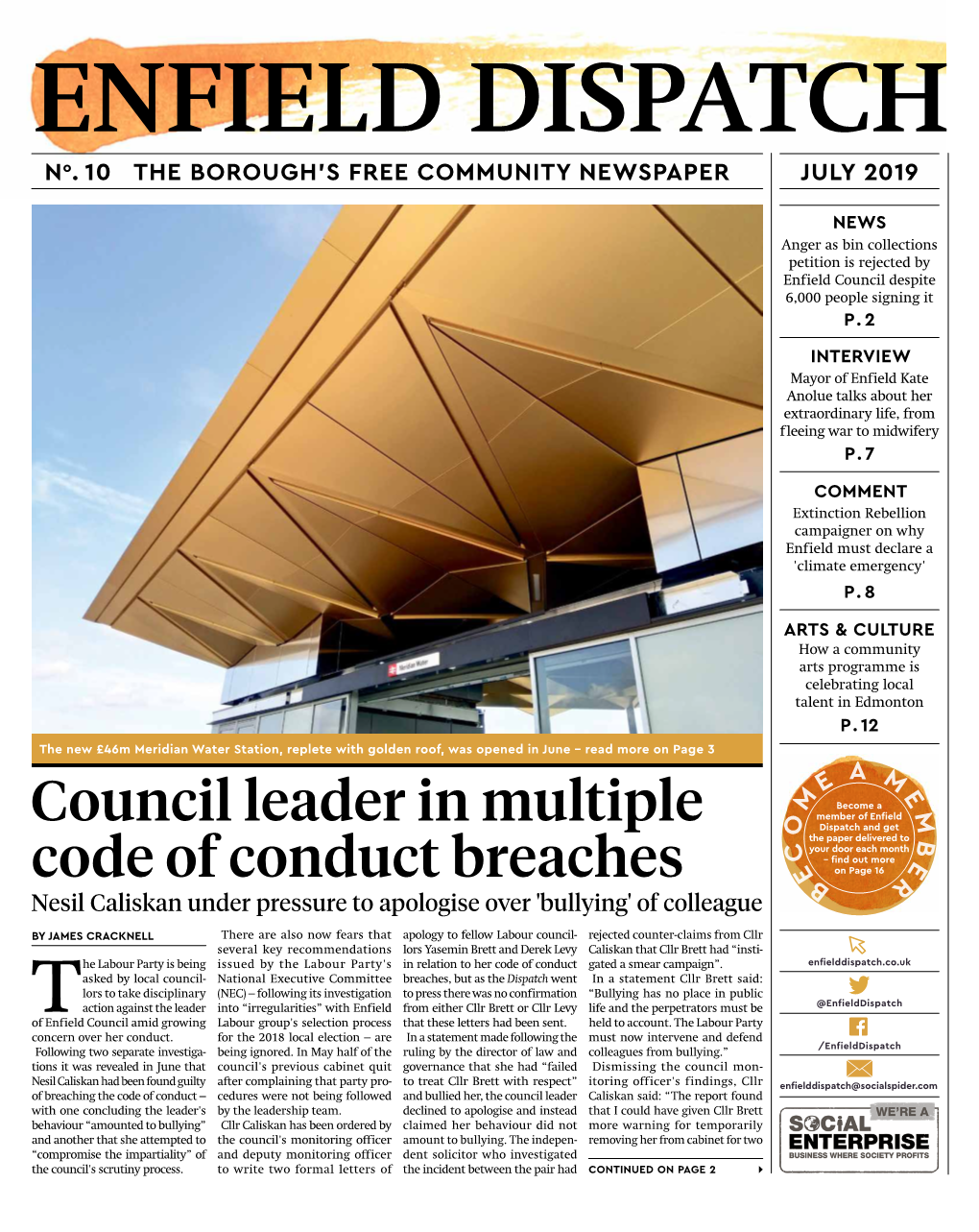 Council Leader in Multiple Code of Conduct Breaches