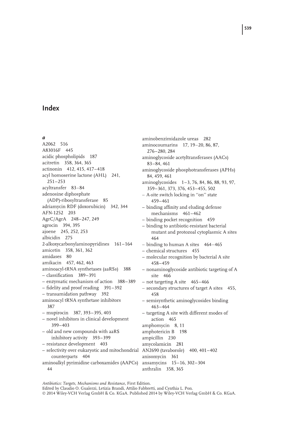 539 A2062 516 A83016F 445 Acidic Phospholipids 187