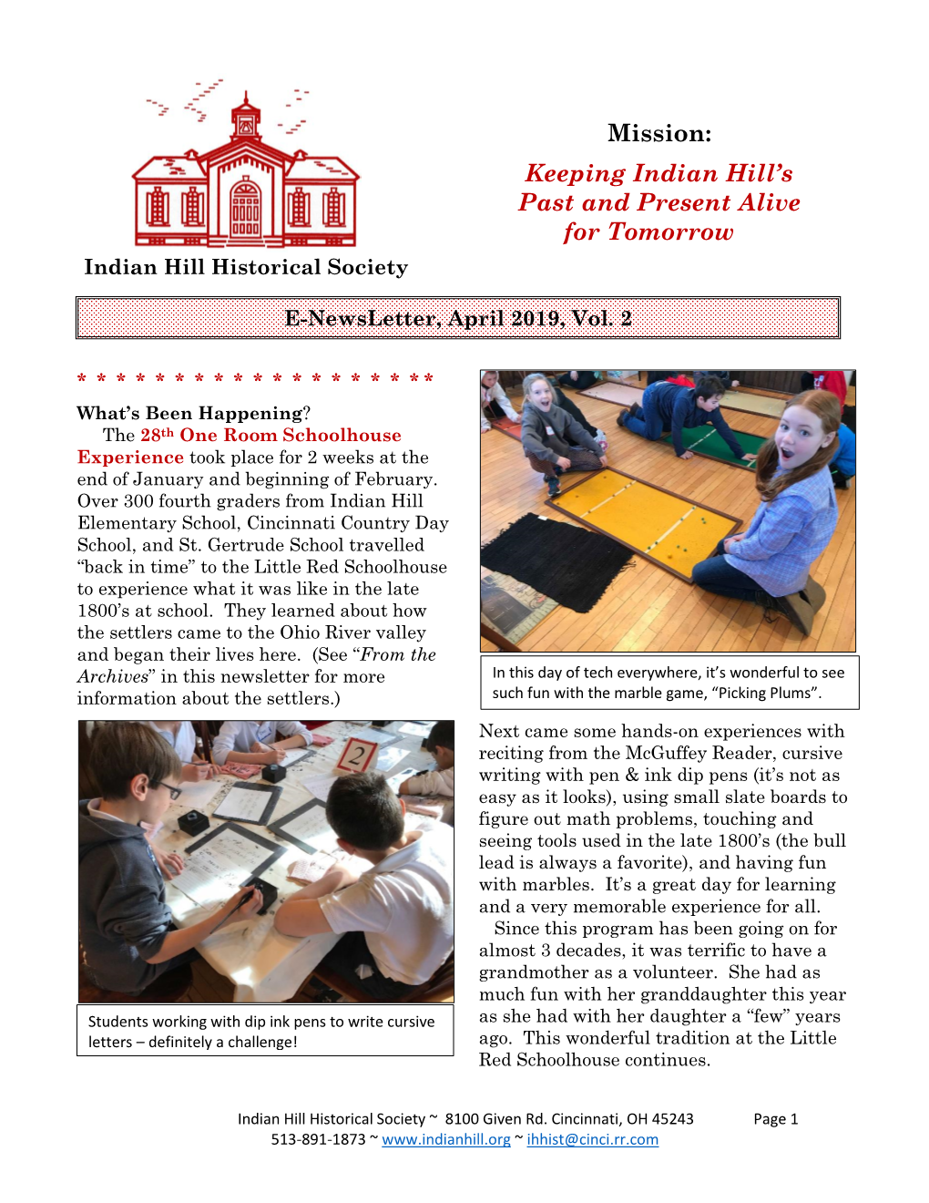 4-2019 Newsletter