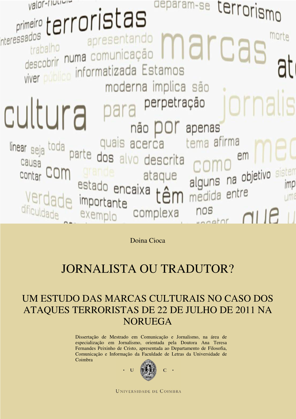 Jornalista Ou Tradutor?