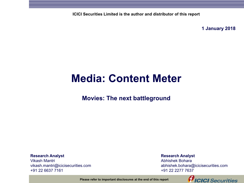 Media: Content Meter