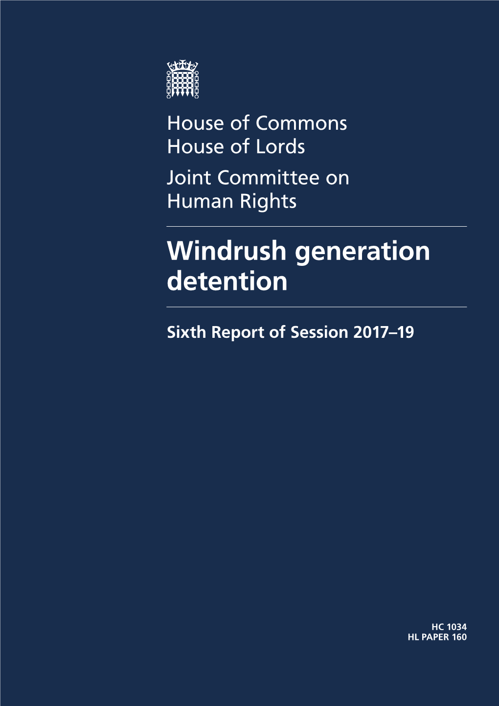 The Detention of Windrush Children