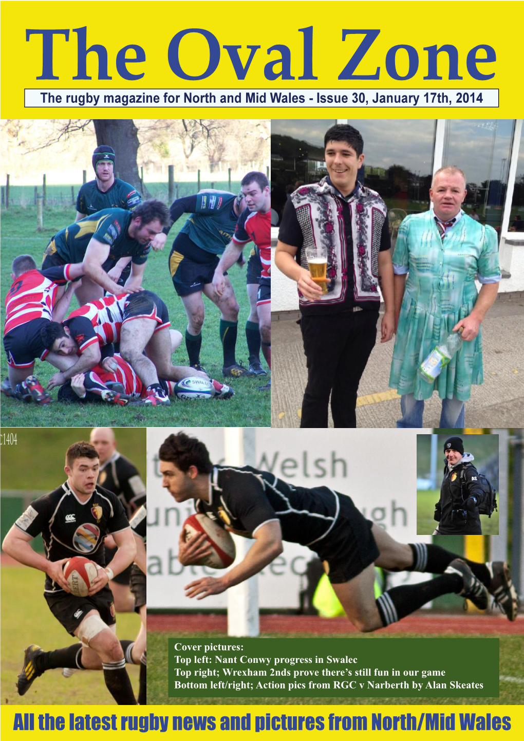 Nant Conwy Progress in Swalec Top Right; Wrexham 2Nds