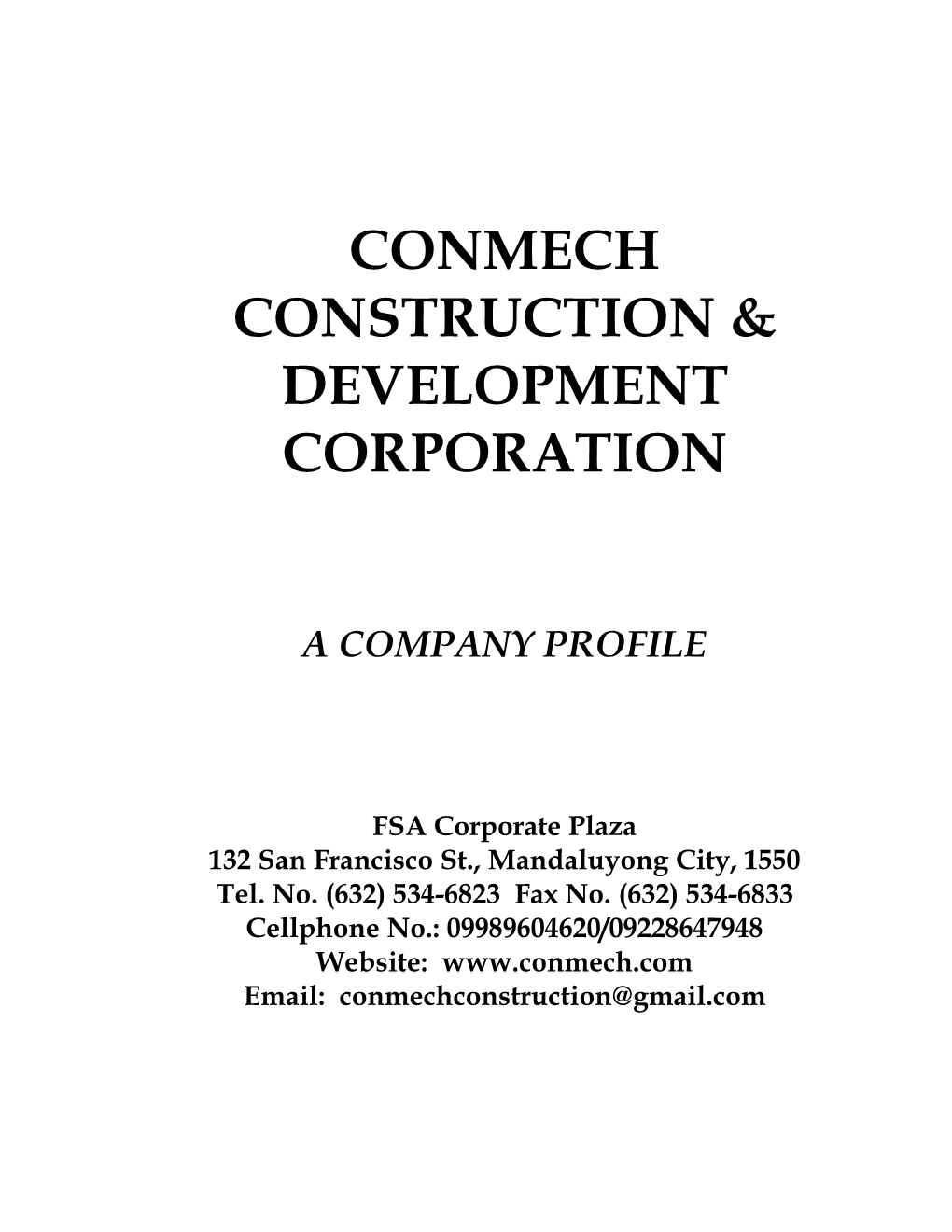 Download Our Company Profile