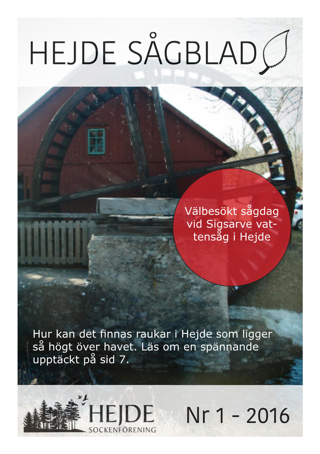 Nr 1 - 2016 Hejde Sågblad