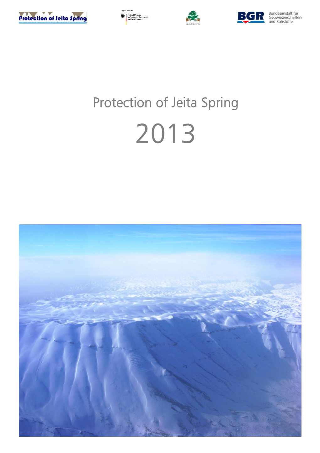 2013 Calendar "Protection of Jeita Spring"