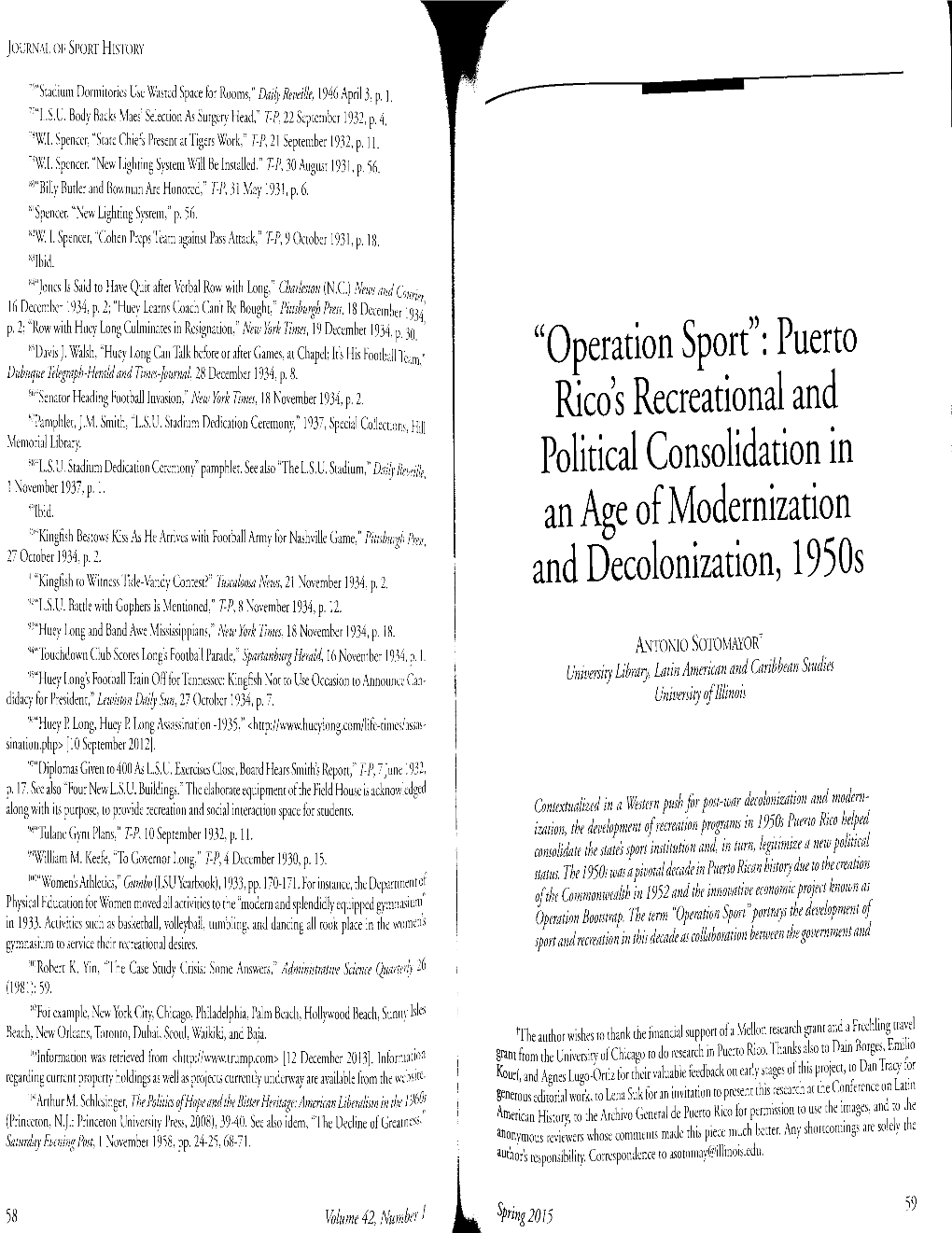 Operation Sport": Puerto Dubuque Te!Egraph~Hem!Dand Times~Journal, 28 December 1934, P