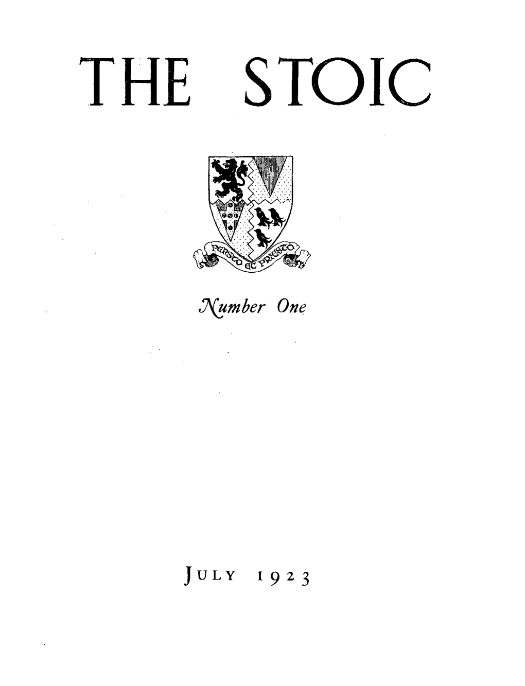 JX!Fmber Om: the STOIC
