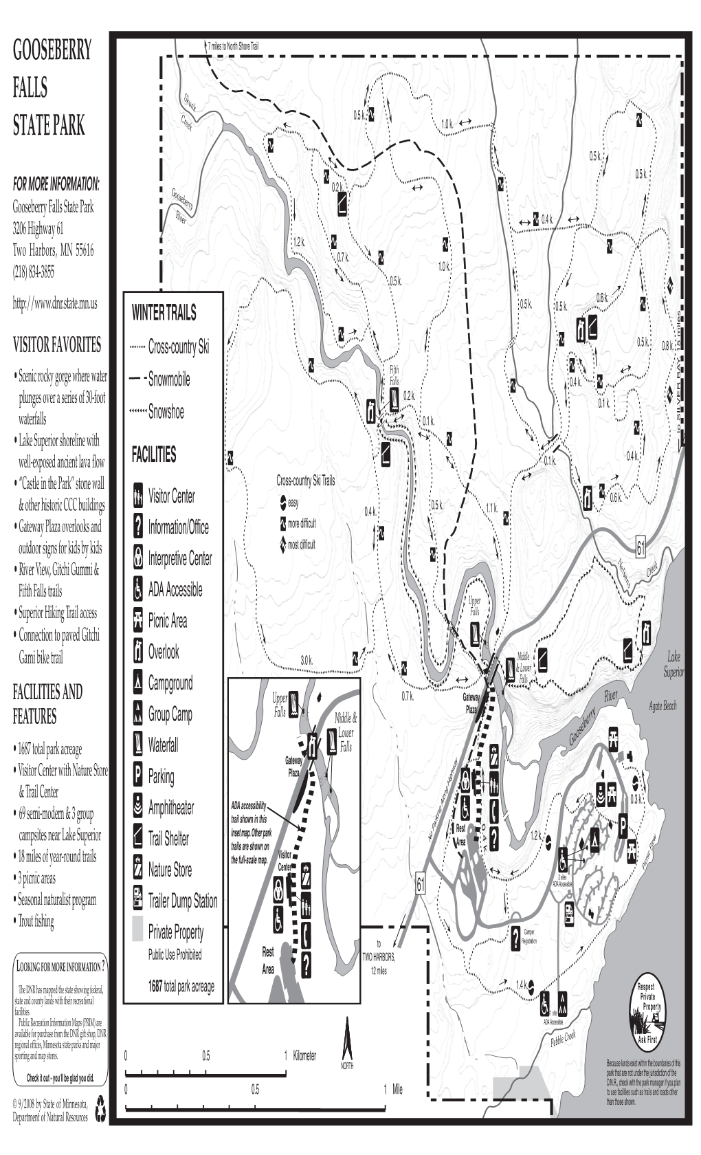 Gooseberry Falls Winter