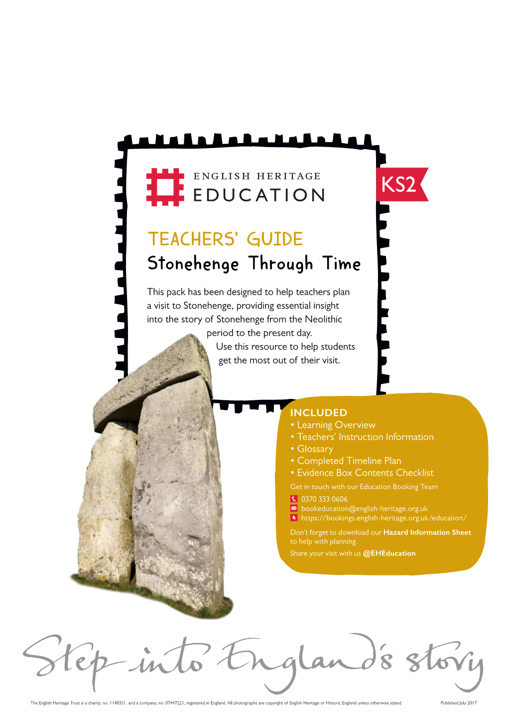 TEACHERS' GUIDE Stonehenge Through Time