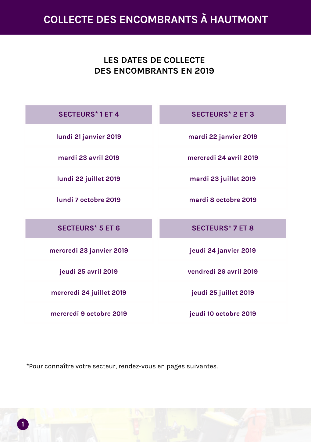 Collecte Des Encombrants À Hautmont