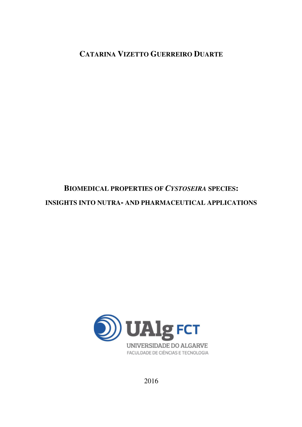 Proximate Biochemical Composition and Mineral Content of Edible Species from the Cystoseira Genus