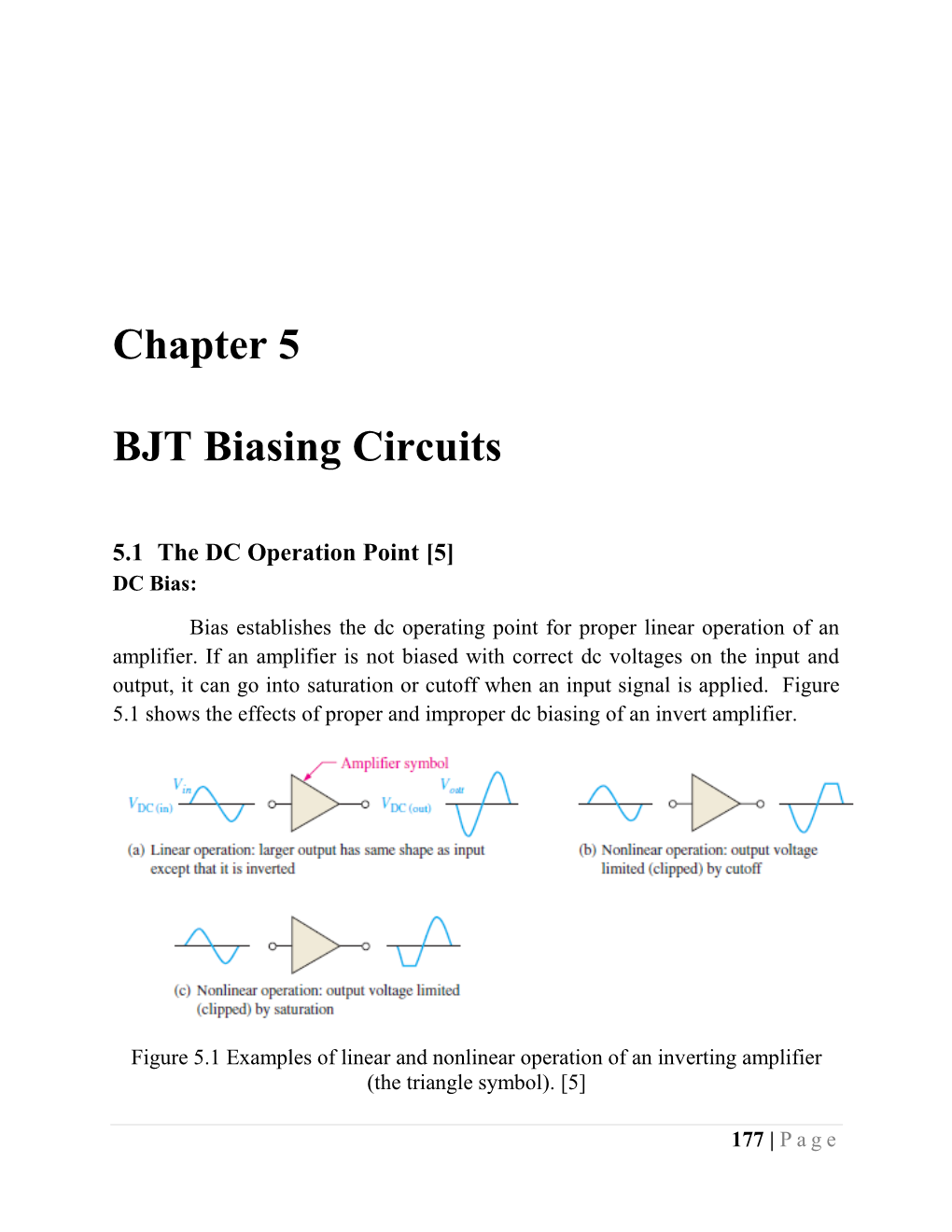 Chapter 5 BJT Biasing Circuits