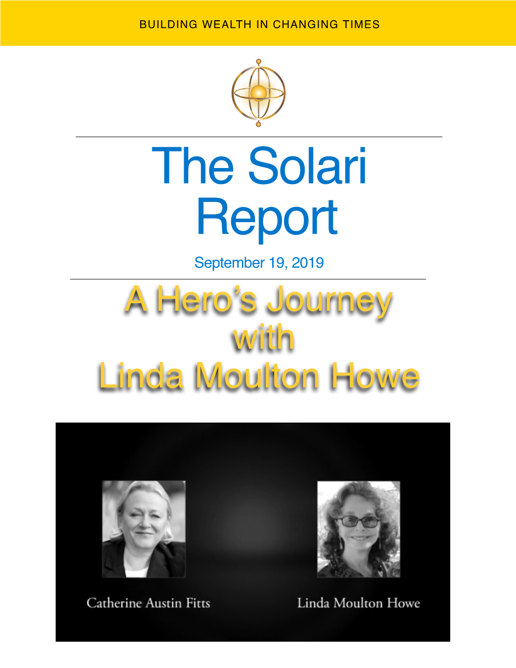 Linda Moulton Howe the SOLARI REPORT CATHERINE AUSTIN FITTS