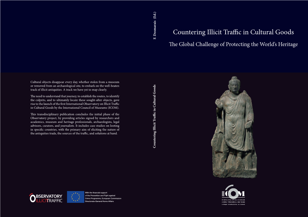 Countering Illicit Traffic in Cultural Goods F