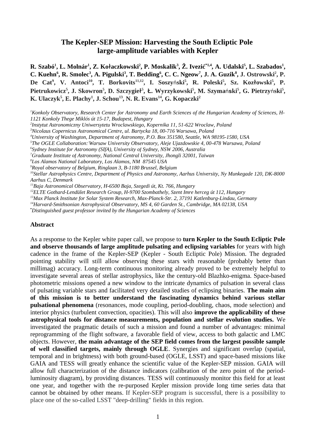 Harvesting the South Ecliptic Pole Large-Amplitude Variables with Kepler