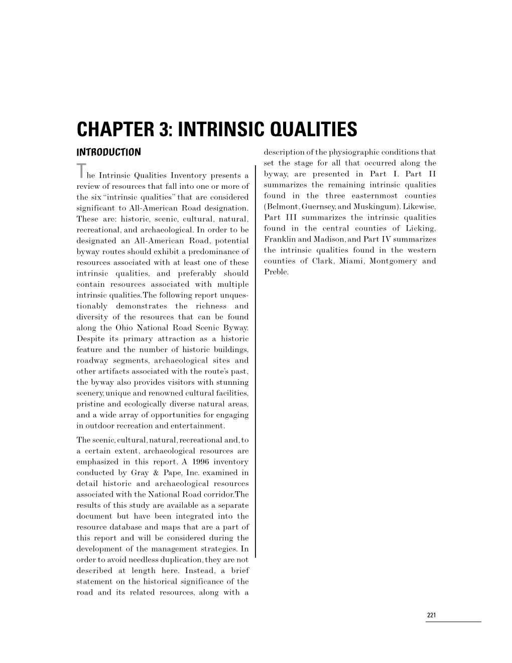 Intrinsic Qualities