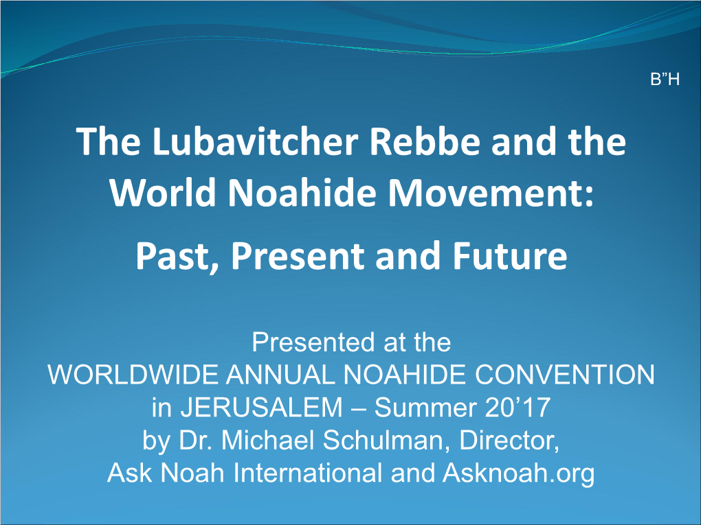 Lubavitcher-Rebbe-Noahide-Campaign.Pdf