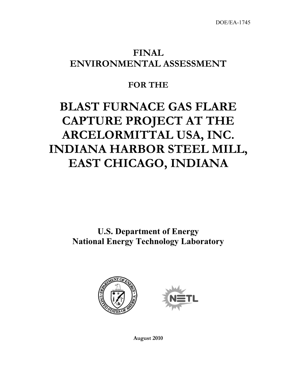 Final Environmental Assessment