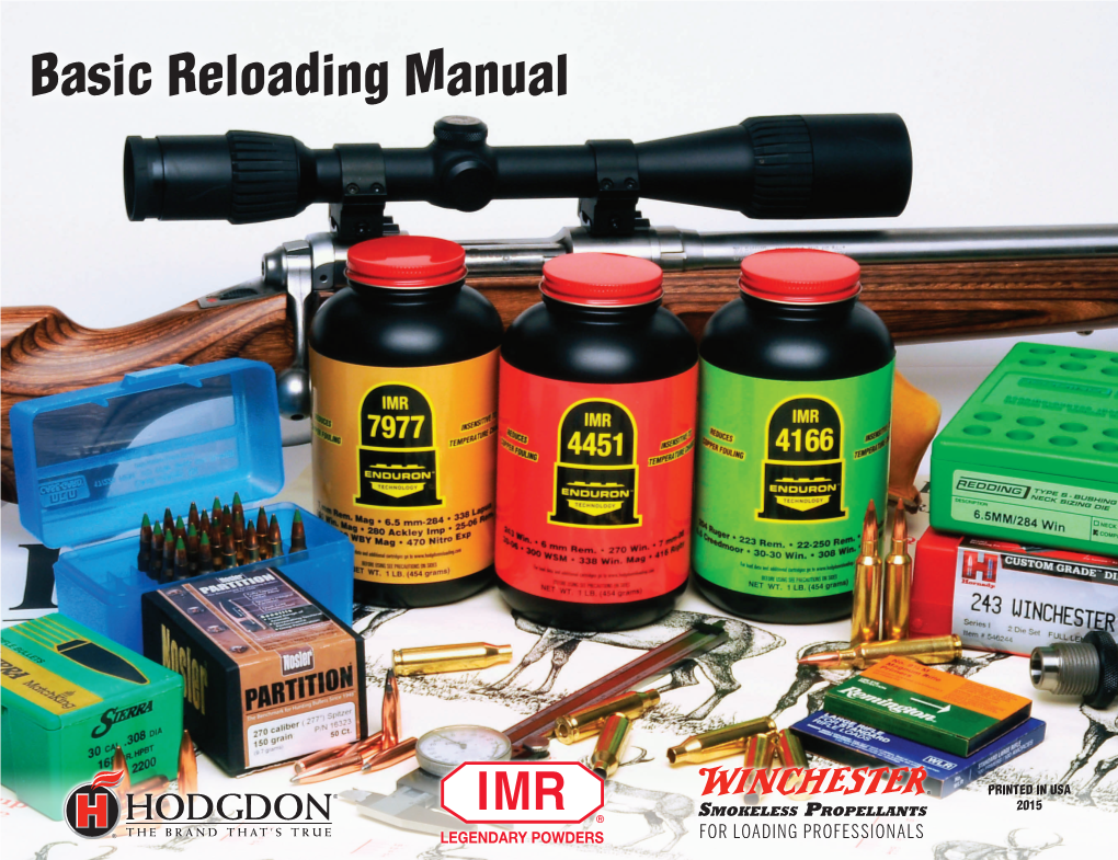 Basic Reloading Manual