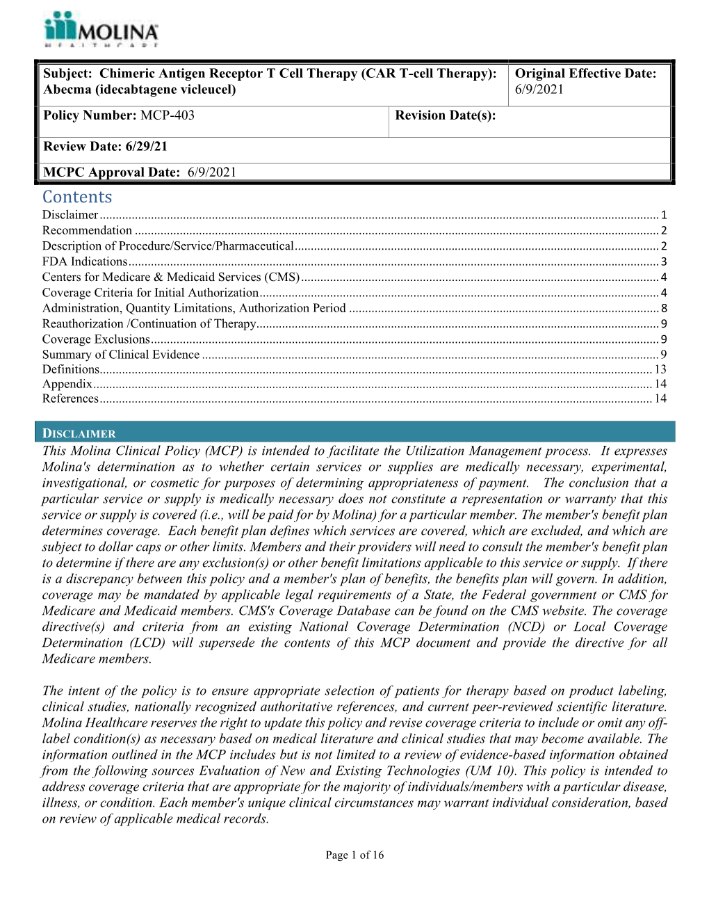 Kymriah Chimeric Antigen Receptor T Cell Therapy