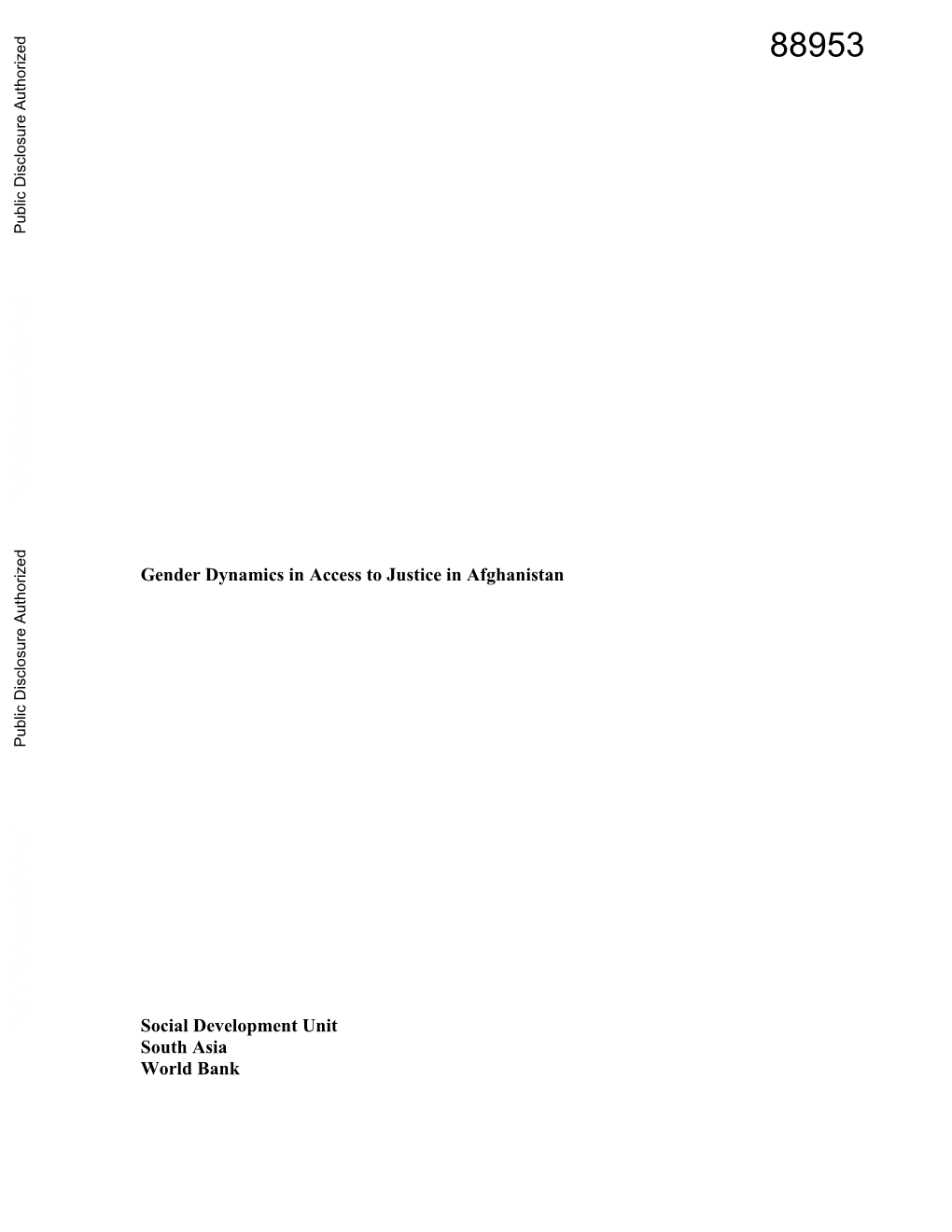 World Bank Document