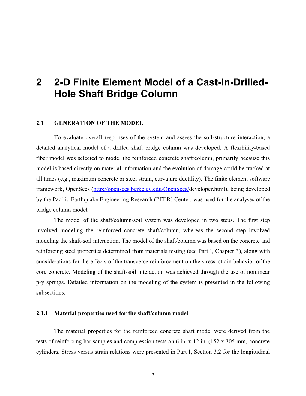 Soil Structure Interaction Effect