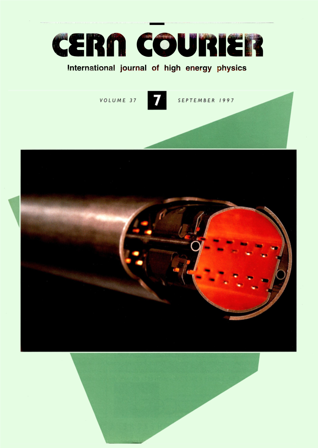Coin COURIER International Journal of High Energy Physics Investir Pour Tenergie, Tindustrie, La Recherche, La Sante, I'environnement Et La Defense