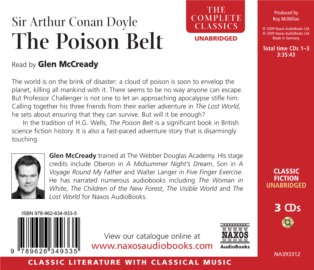 T the Poison Belt