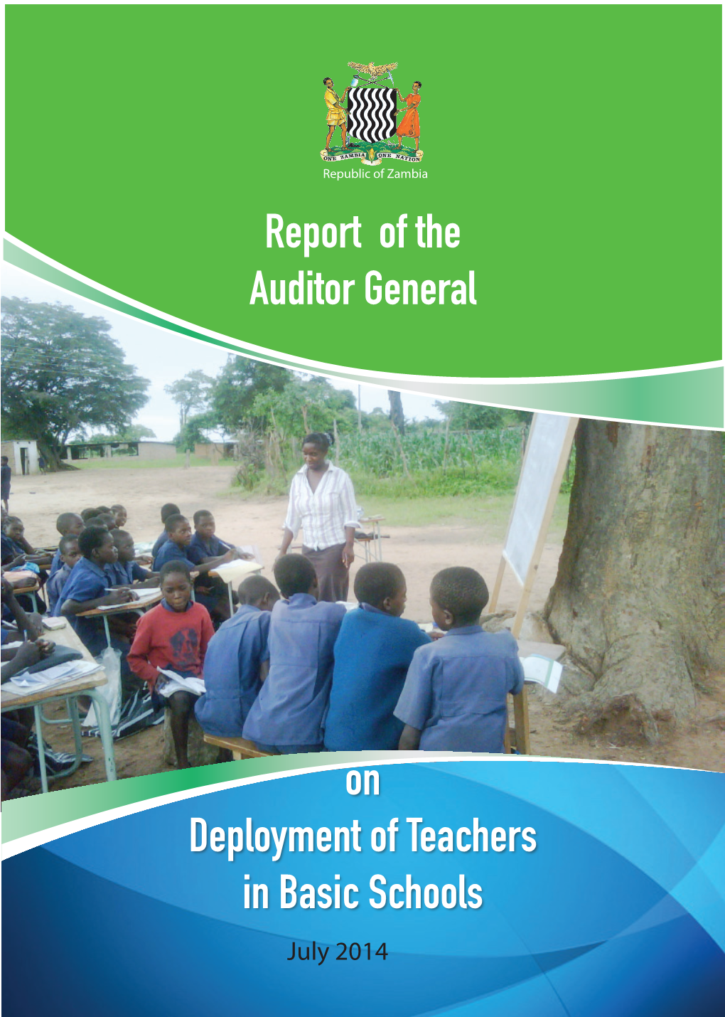 Report of the Auditor General on Deployment of Teachers in Basic