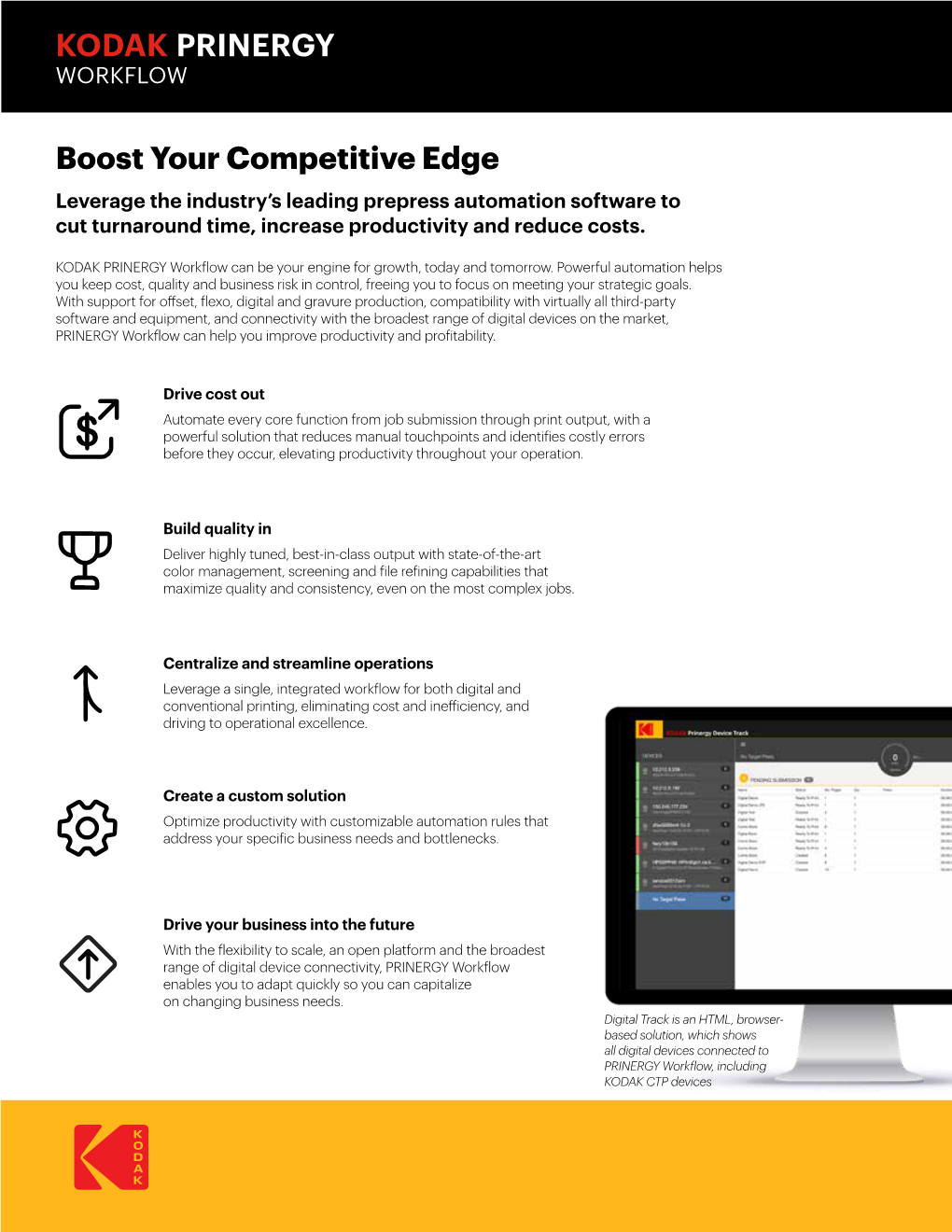 KODAK PRINERGY Workflow Brochure